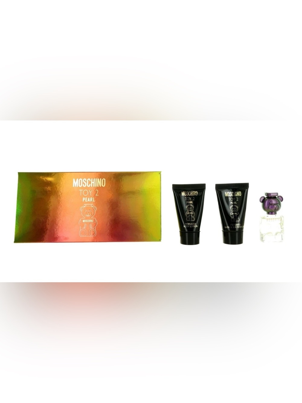 Moschino Toy 2 Pearl 3 Piece Bath Set - NEW IN BOX